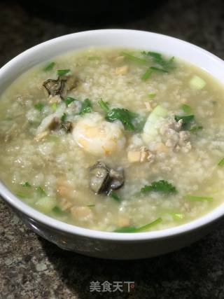 Squid Seafood Porridge recipe