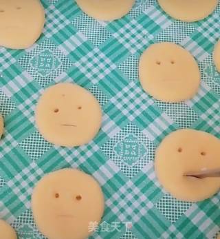 Smiley Fried Biscuits recipe