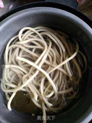 Kelp Sweet Potato Noodle Chicken Soup recipe
