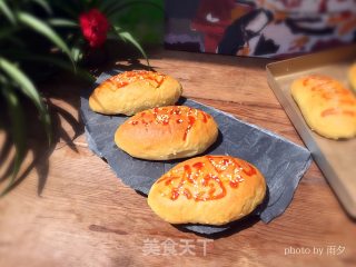 #the 4th Baking Contest and is Love to Eat Festival# Pork Floss Bread recipe
