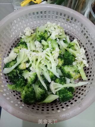 Two-color Cauliflower recipe