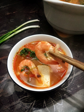 Improved Tom Yum Goong Soup