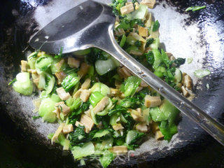 Lamb Tail Bamboo Shoots Stir-fried Hand-made Vegetables recipe