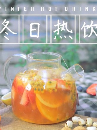 Warm Winter Fresh Fruit Tea recipe