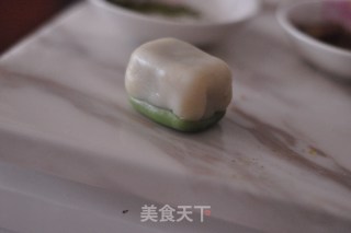 Mahjong Purple Sweet Potato Snowy Mooncake recipe