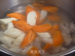 Yam Carrot Lamb Soup recipe