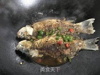 Crucian Carp with Black Bean Sauce recipe