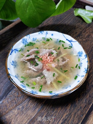 Glutinous Beef Soup recipe