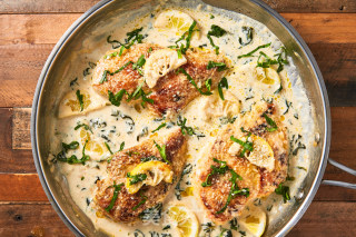 Creamy Lemon Parmesan Chicken recipe