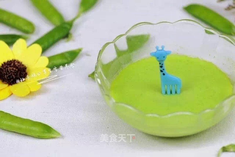 Baby Food Supplement-pea Custard recipe