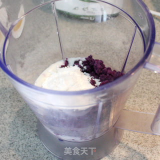 Favorite Color-----purple Potato Mousse Cake recipe