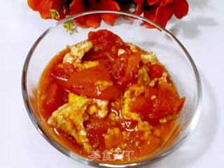 Scrambled Eggs with Tomatoes recipe