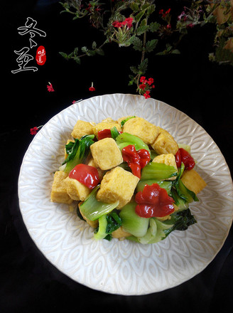 Stir-fried Tofu with Canola recipe