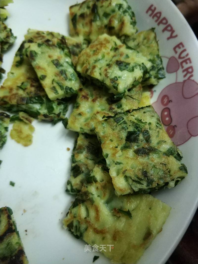 Cabbage Leaf Pancakes recipe