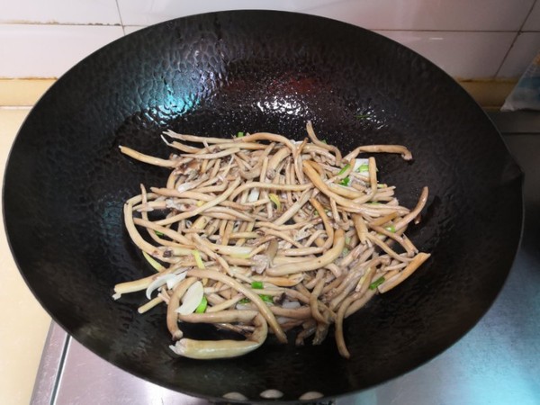 Stir-fried Chashu Mushroom and Chinese Cabbage recipe