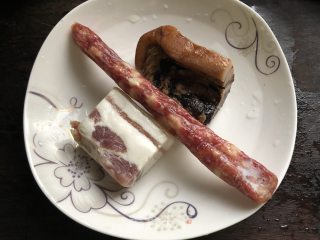 #御寒美食# Sausage and Bacon Rice recipe