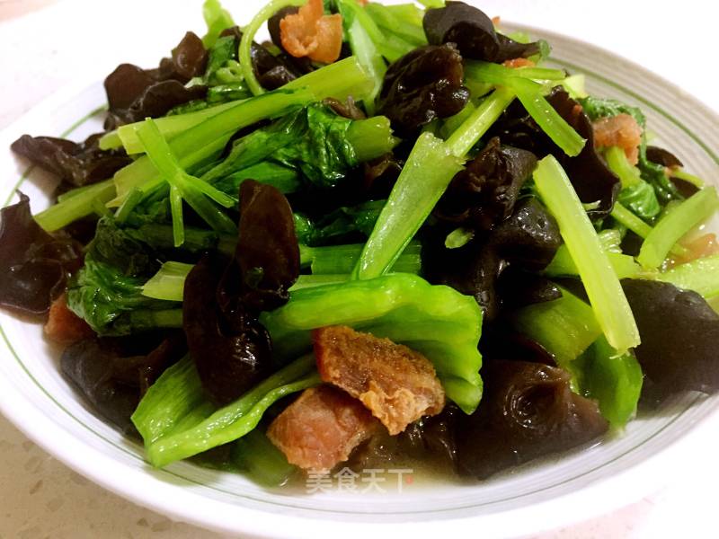 Stir-fried Mixed Vegetables with Fungus recipe