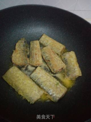 Pan-fried Saury recipe