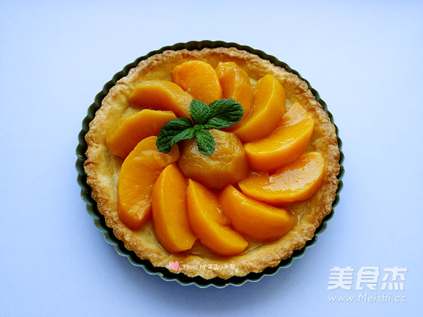 Sweet Yellow Peach Pie recipe