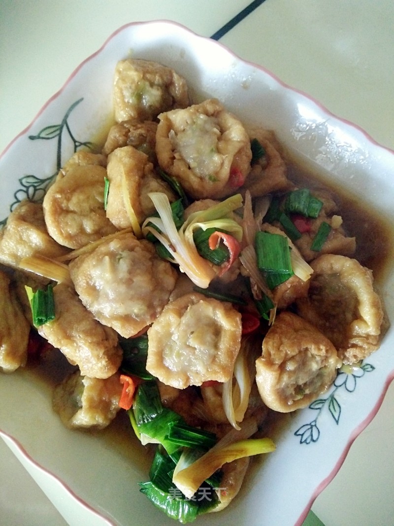 Braised Stuffed Tofu recipe