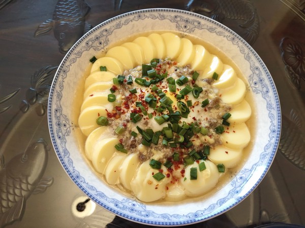 Steamed Egg Tofu recipe