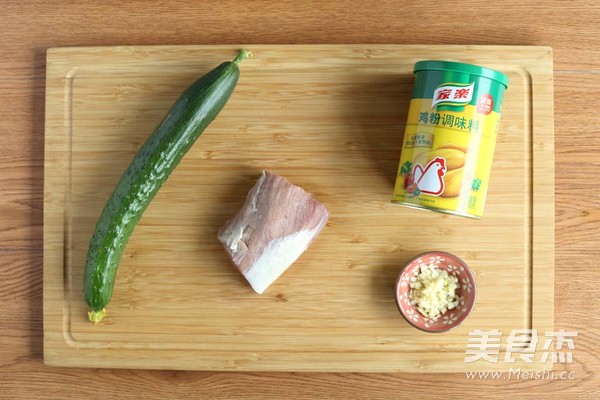 Fried Pork with Cucumber recipe