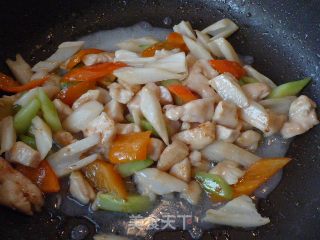 【fried Chicken with Lotus Root and Cucumber】energetic recipe