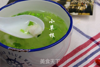 Fish Meat and Radish Soup with Fresh Eyebrows recipe