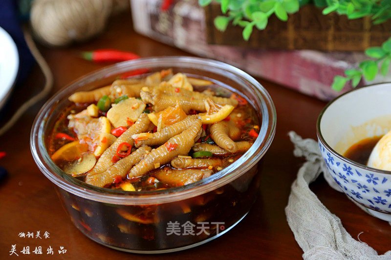 Lemon Sour Chicken Feet recipe