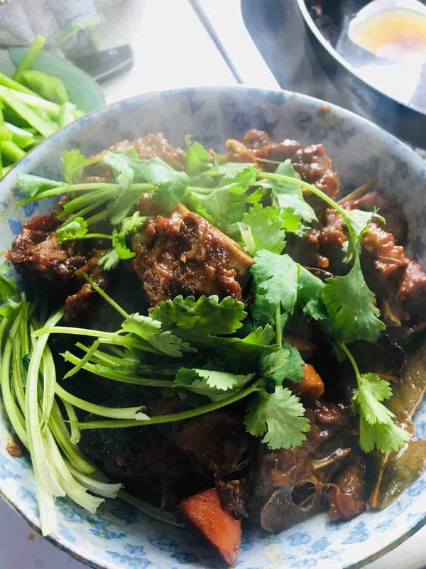 Braised Lamb and Scorpion recipe