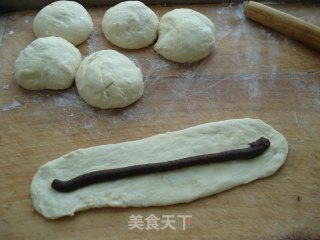 Chinese Bean Paste Buns recipe