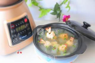 #东岭破壁机之# Winter Melon and Shrimp Puree Sprout Soup recipe