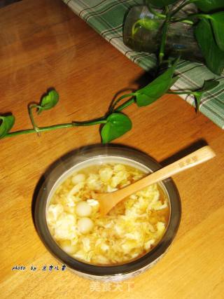 Rice Wine and Egg Flower Glutinous Rice Balls-warm Soup recipe