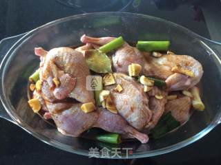 Baked Quail with Honey Sauce recipe