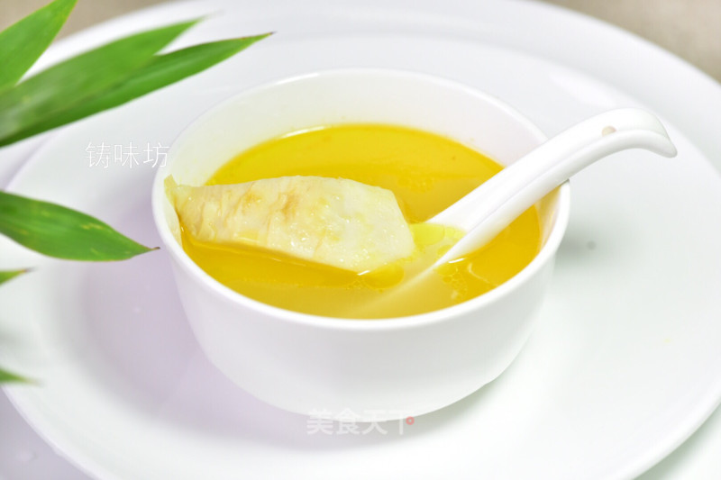 [boiled Chicken with Summer Bamboo Shoots] recipe