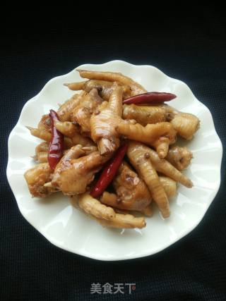 Spicy Moss Chicken Feet recipe