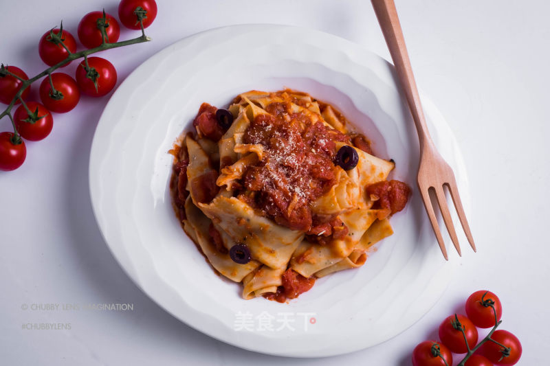 Sicilian Anchovy Tomato Pasta