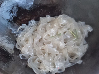 Stewed Spinach with Sweet Potato Vermicelli recipe