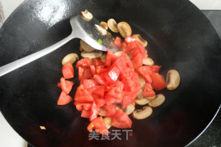 Tomato and Mushroom Egg Soup recipe