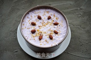 #trust之美#cranberry Osmanthus Purple Sweet Potato Cake recipe