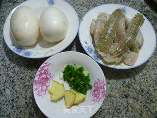 Mantis Shrimp and Radish recipe