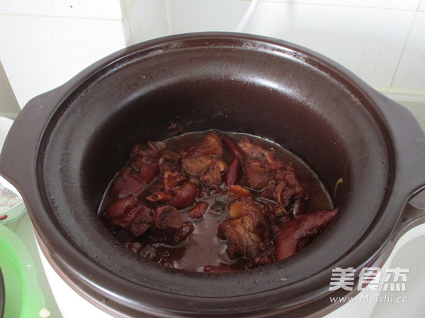 Stewed Trotters recipe