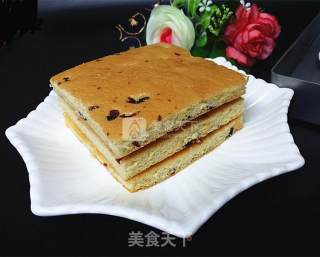 Cranberry Pork Floss Layer Cake recipe