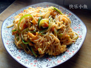 Fried Noodle with Egg recipe