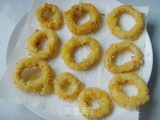 Golden Squid Ring recipe