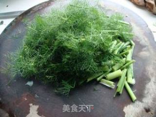 Stir-fried Shredded Pork with Fennel and Vegetables recipe