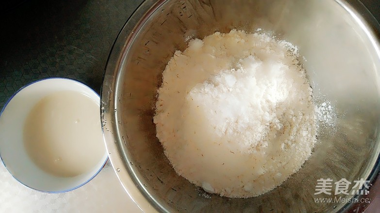 Two-color Purple Sweet Potato Steamed Buns recipe