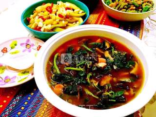 Amaranth in Soup recipe