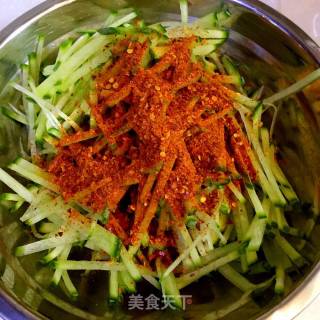 Stir Green Radish Shreds recipe
