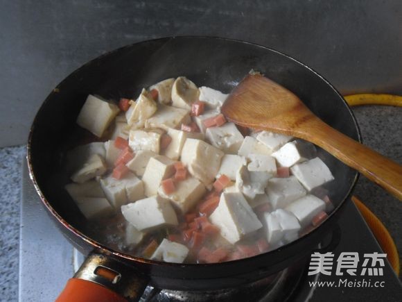 Braised Tofu with Oyster Sauce recipe